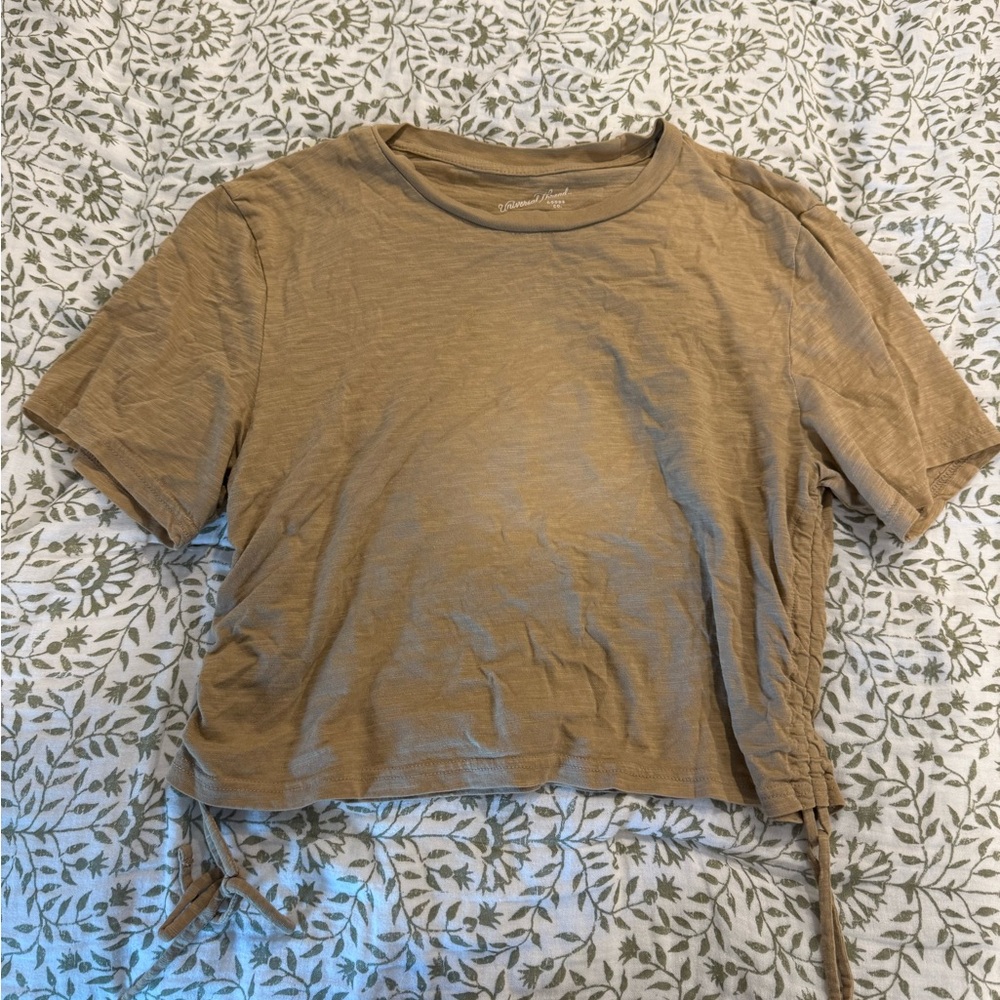 Casual Tan Women's Top